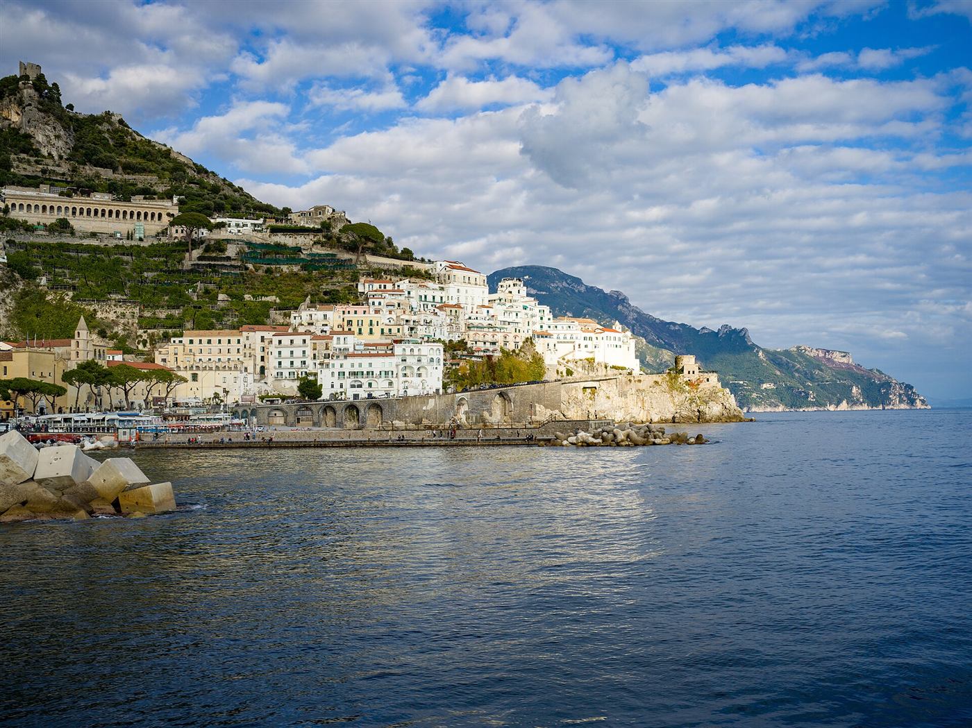 Amalfi desde el mar