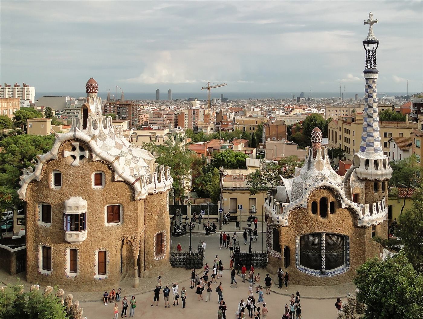 Las casitas del Park Güell