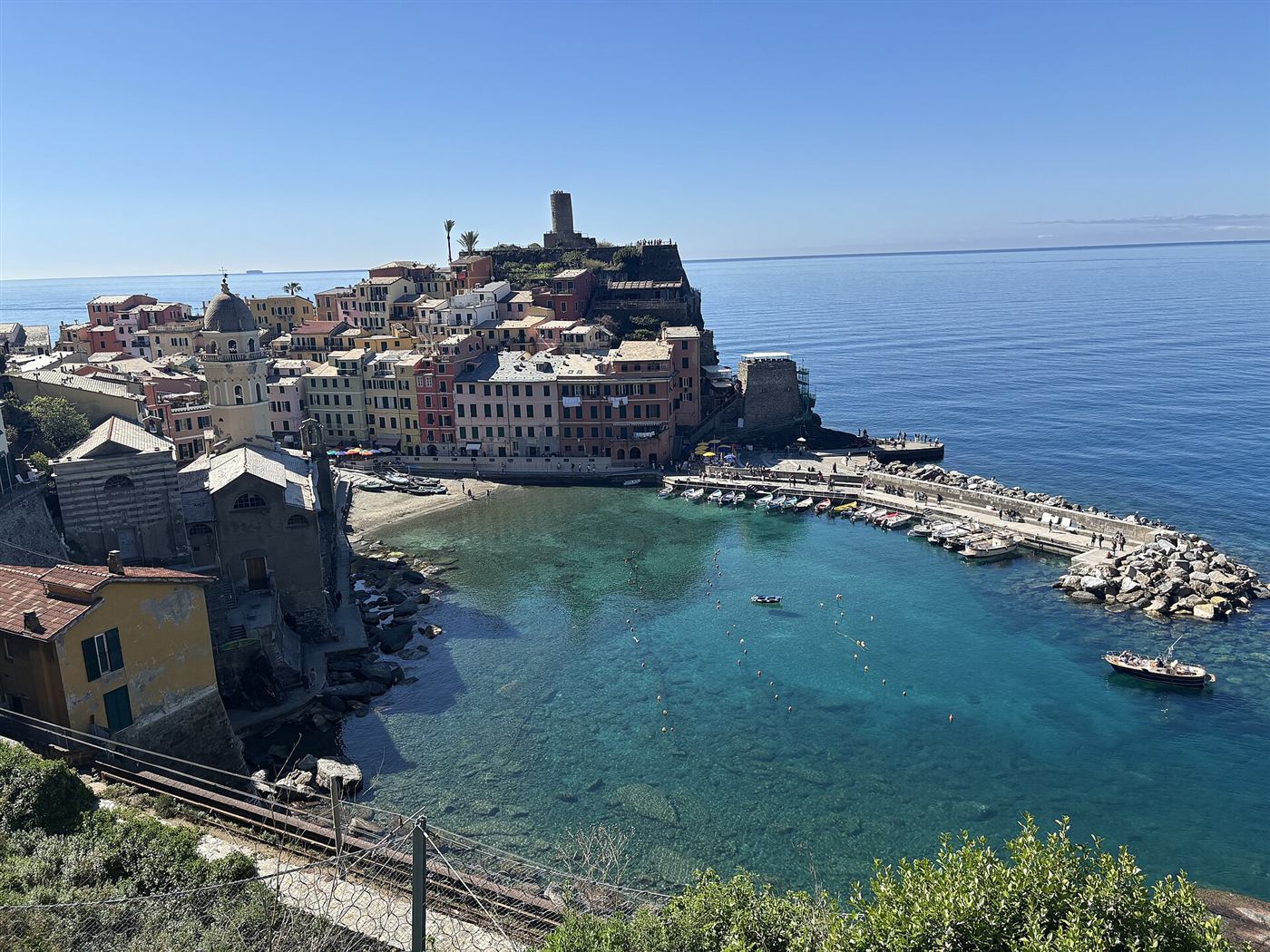 Vernazza desde el sendero