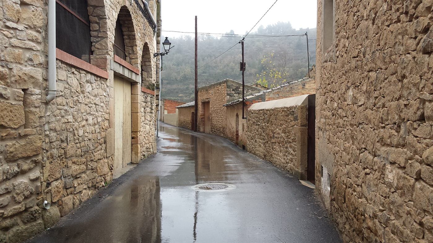 Las calles de Vallbona de les Monges