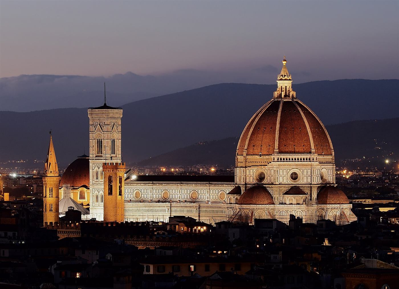 El Duomo desde el Piazzale Michelangelo