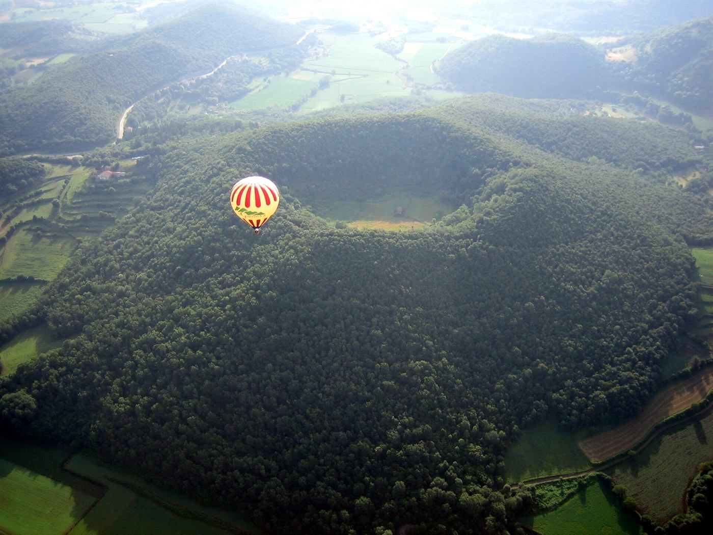 El volcán de Santa Margarida