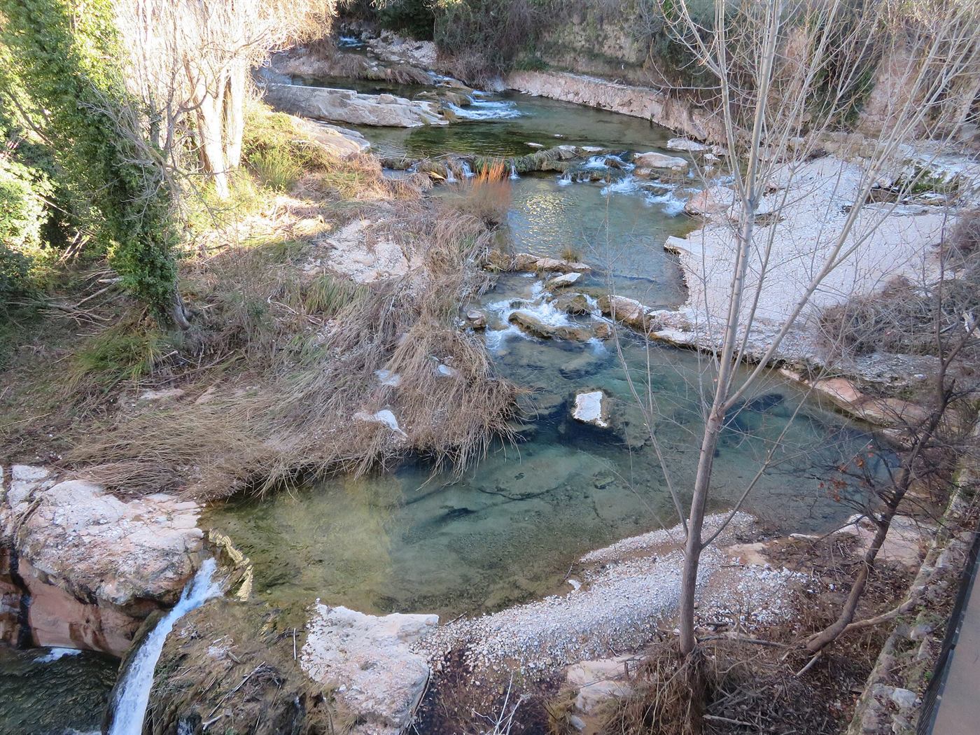 El río a su paso por Beceite