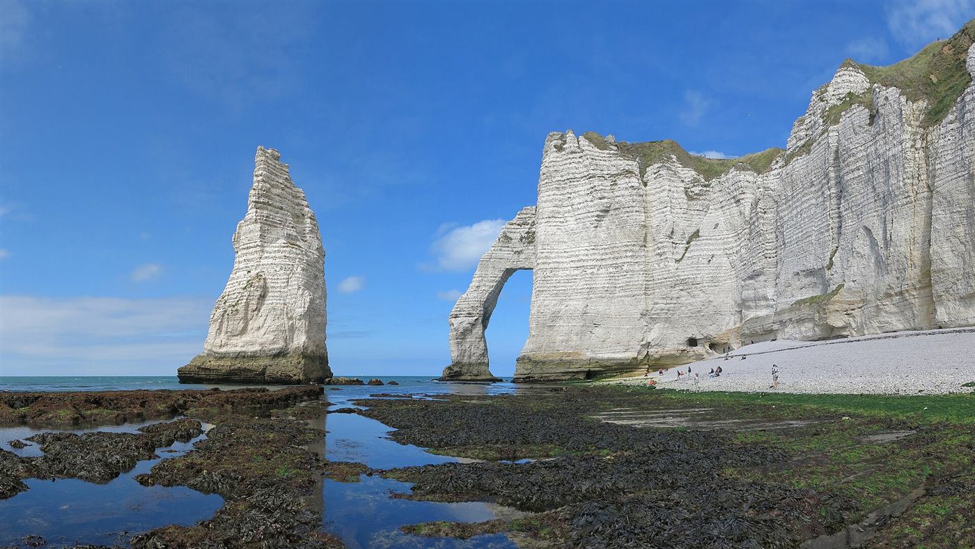 Los acantilados de Étretat