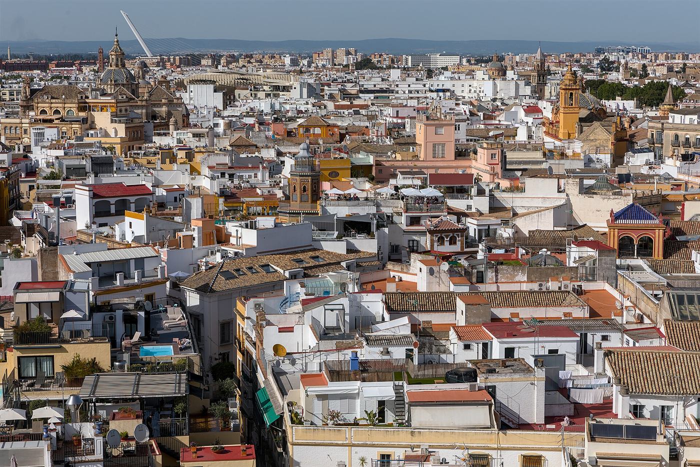 Sevilla desde lo alto de la Giralda.
