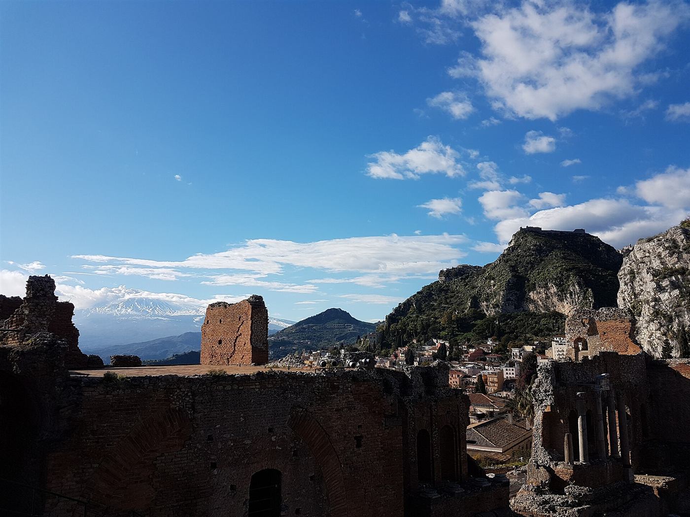 El teatro griego de Taormina