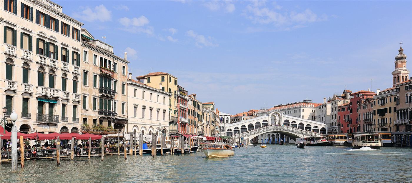 El Gran Canal desde Rialto
